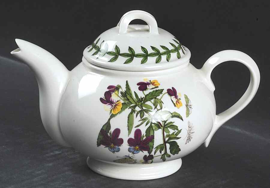 Botanic Garden Individual Teapot & Lid by Portmeirion-1