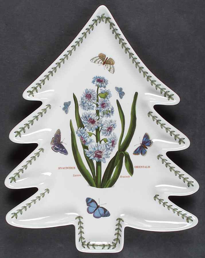 Botanic Garden 13" 1 Part Tree Shaped Dish by Portmeirion-1