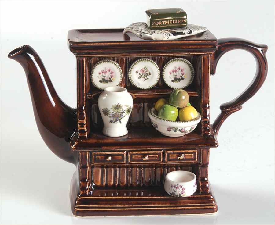 Botanic Garden Mini Figural Teapot & Lid by Portmeirion-1