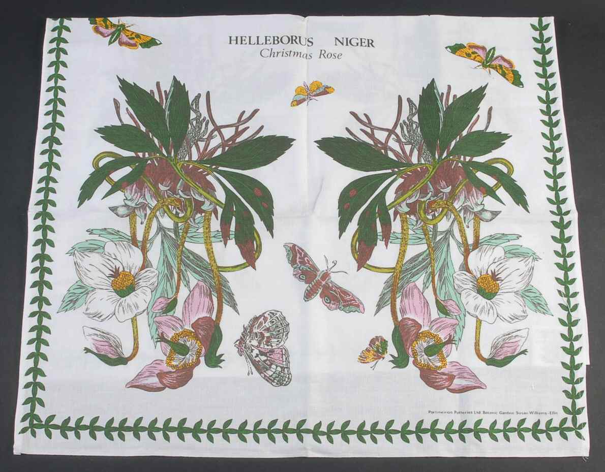 Botanic Garden 29" X 19" Tea Towel by Portmeirion-1