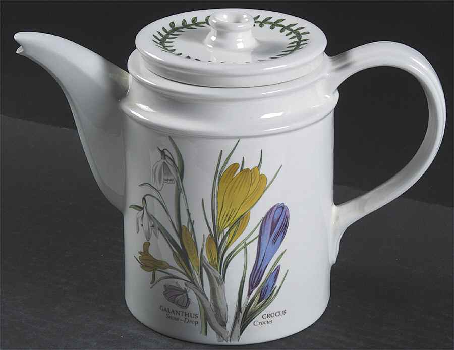 Botanic Garden 5 1/2 Cup Tea/Coffee Pot & Lid by Portmeirion-1