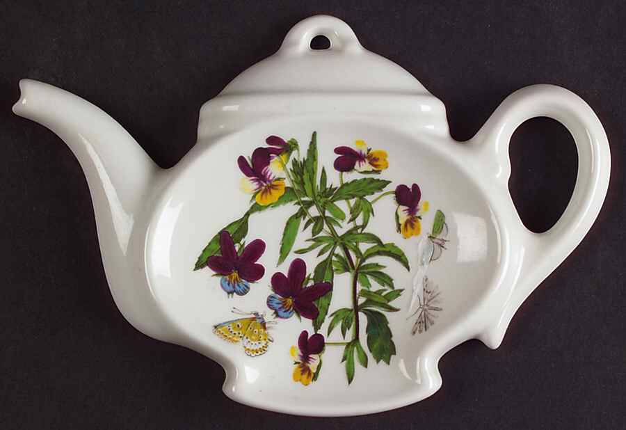Botanic Garden Tea Bag Holder/Spoon Rest by Portmeirion-1