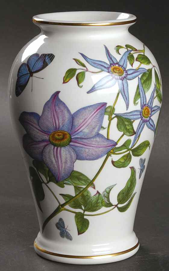 Botanic Garden 6" 25th Anniversary Canton Vase by Portmeirion-1