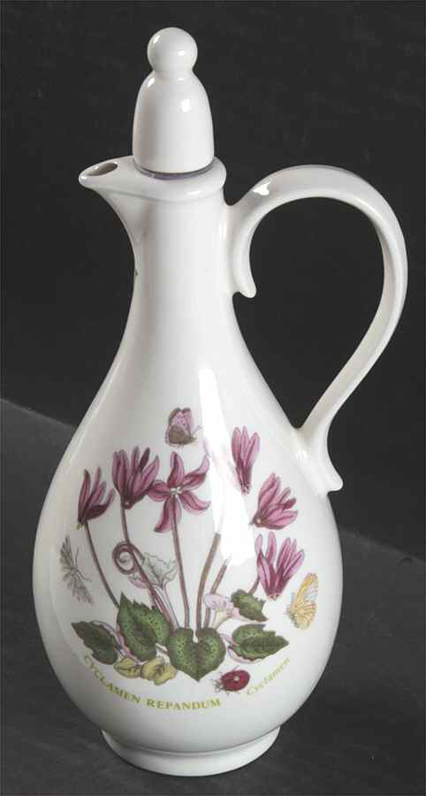 Botanic Garden Handled Vinegar Cruet and Stopper by Portmeirion-1