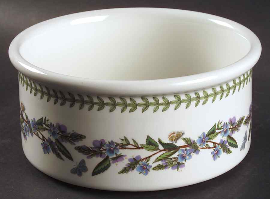 Botanic Garden 7" Round Vegetable/Souffle (Drum) by Portmeirion-1