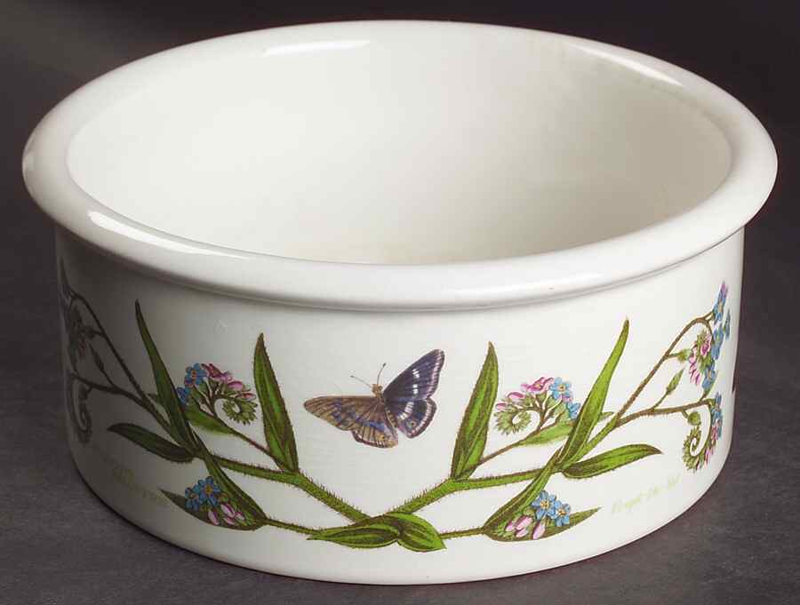 Botanic Garden 7" Round Vegetable/Souffle (Drum) by Portmeirion-1