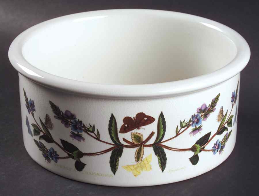 Botanic Garden 7" Round Vegetable/Souffle (Drum) by Portmeirion-1