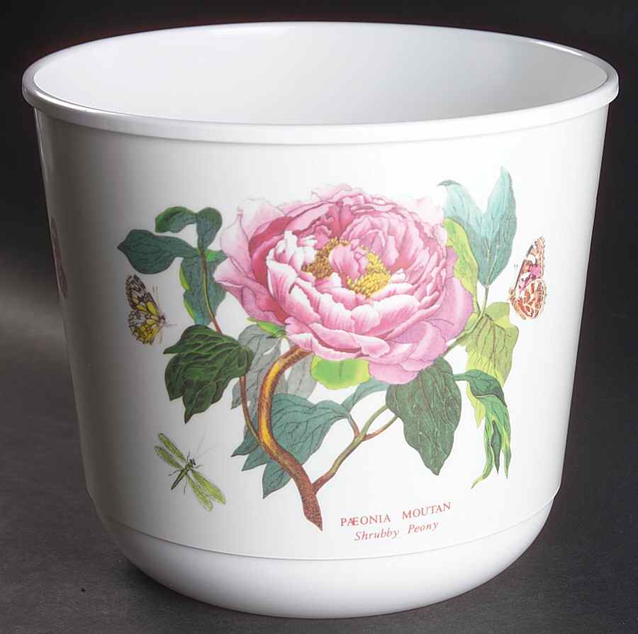 Botanic Garden Plastic Waste Basket by Portmeirion-1