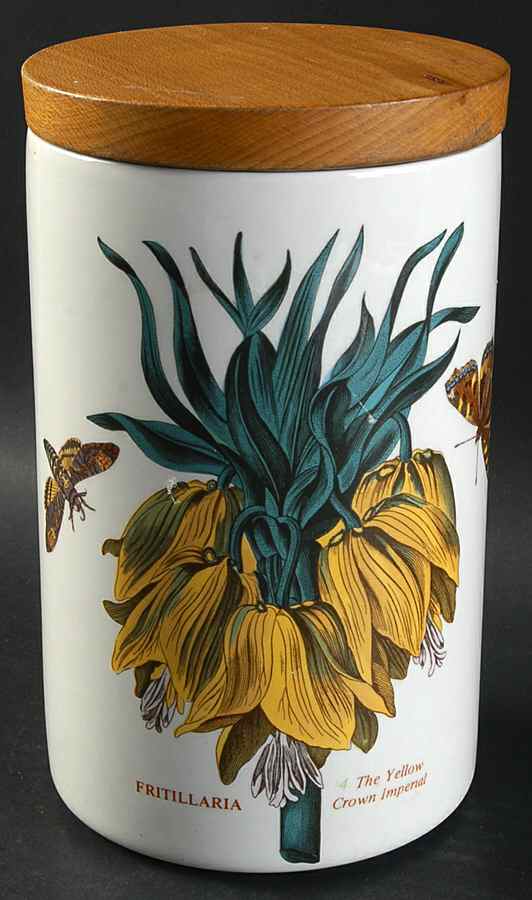 Botanic Garden 8" Storage Jar & Lid by Portmeirion-1