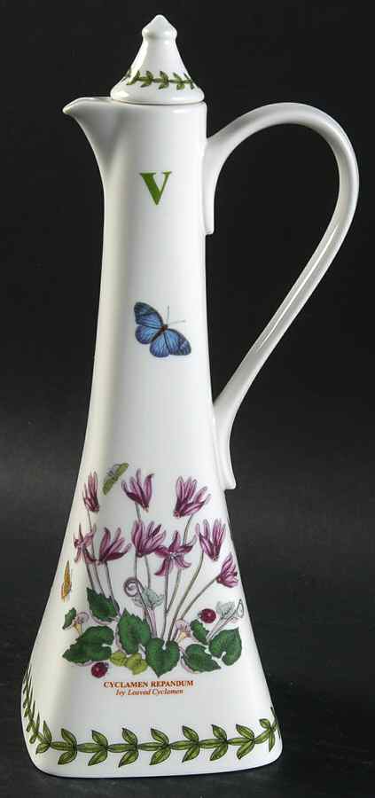 Botanic Garden Square Vinegar Cruet and Stopper by Portmeirion-1