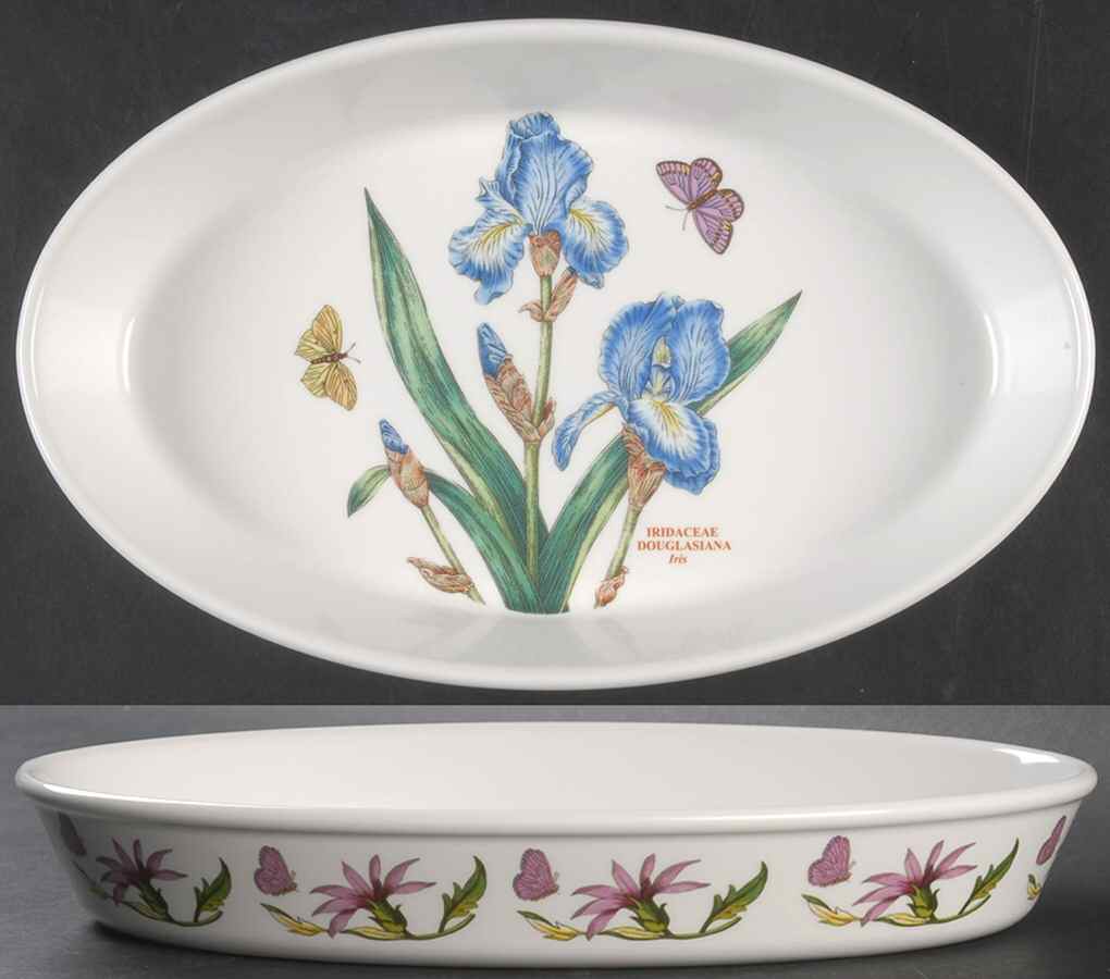 Botanic Garden 11" Oval Baker by Portmeirion-1