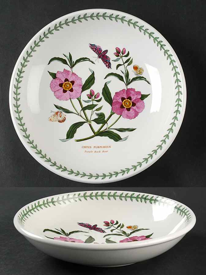 Botanic Garden 8" Individual Pasta Bowl by Portmeirion-1