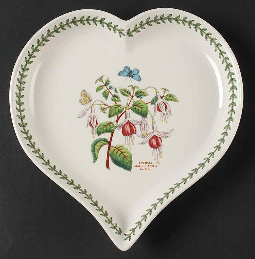 Botanic Garden Heart Shaped Dish by Portmeirion-1