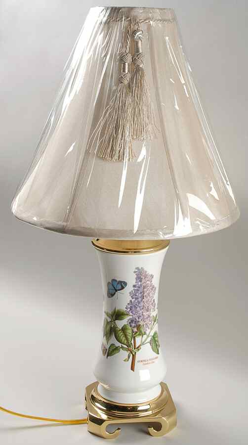Botanic Garden Spring Vase Lamp & Shade by Portmeirion-1