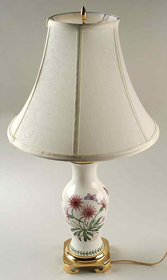 Botanic Garden Sovereign Vase Lamp & Shade by Portmeirion-1