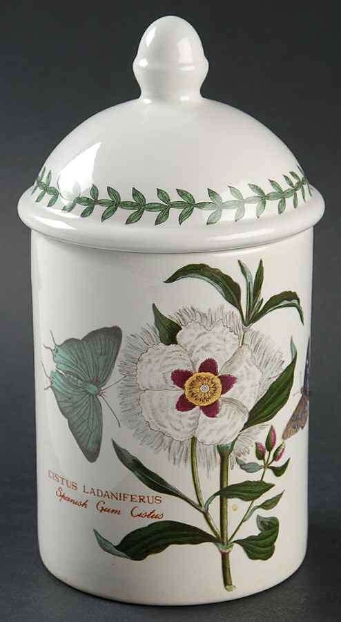 Botanic Garden Bath Jar & Lid by Portmeirion-1