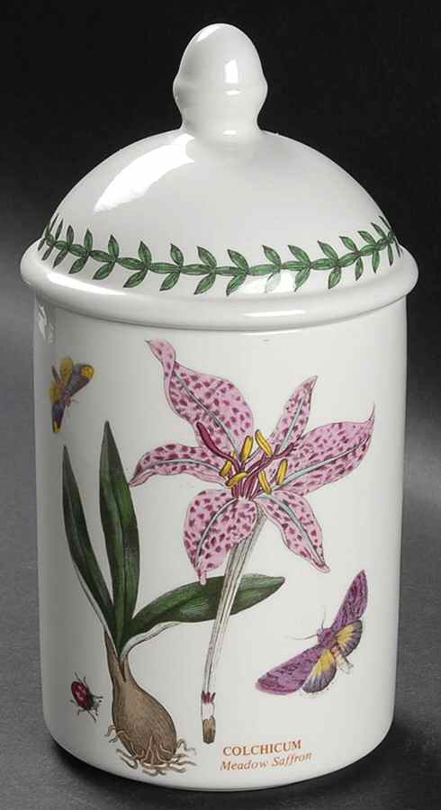 Botanic Garden Large Bath Jar & Lid by Portmeirion-1