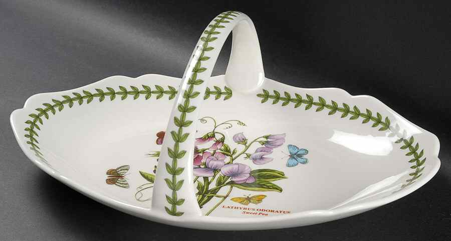Botanic Garden 13" Oval Bread Basket by Portmeirion-1