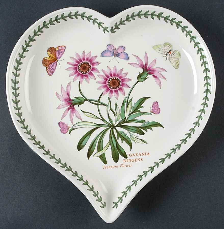 Botanic Garden Heart Shaped Dish by Portmeirion-1