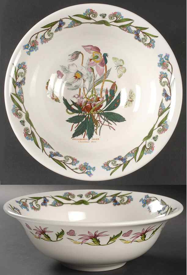 Botanic Garden 11" Basin Bowl by Portmeirion-1
