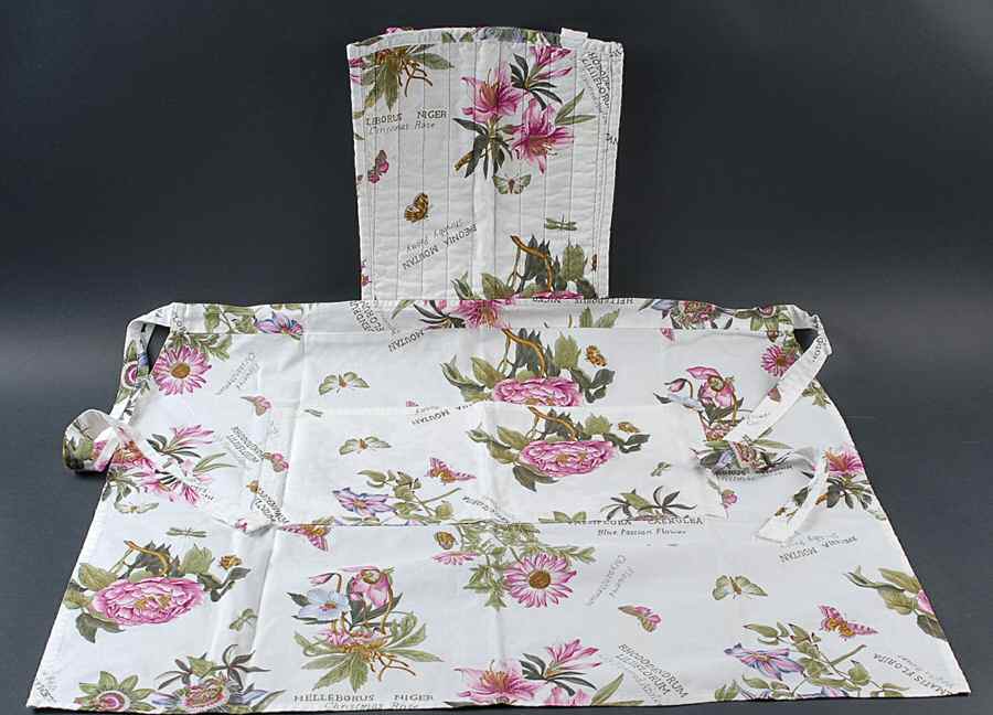Botanic Garden 26.5" X 32" Cloth Kitchen Apron by Portmeirion-1