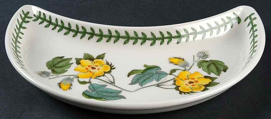 Botanic Garden Crescent Salad Plate by Portmeirion-1