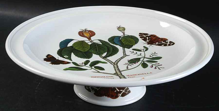 Botanic Garden 10" Diameter Pedestal Cake Stand by Portmeirion-1