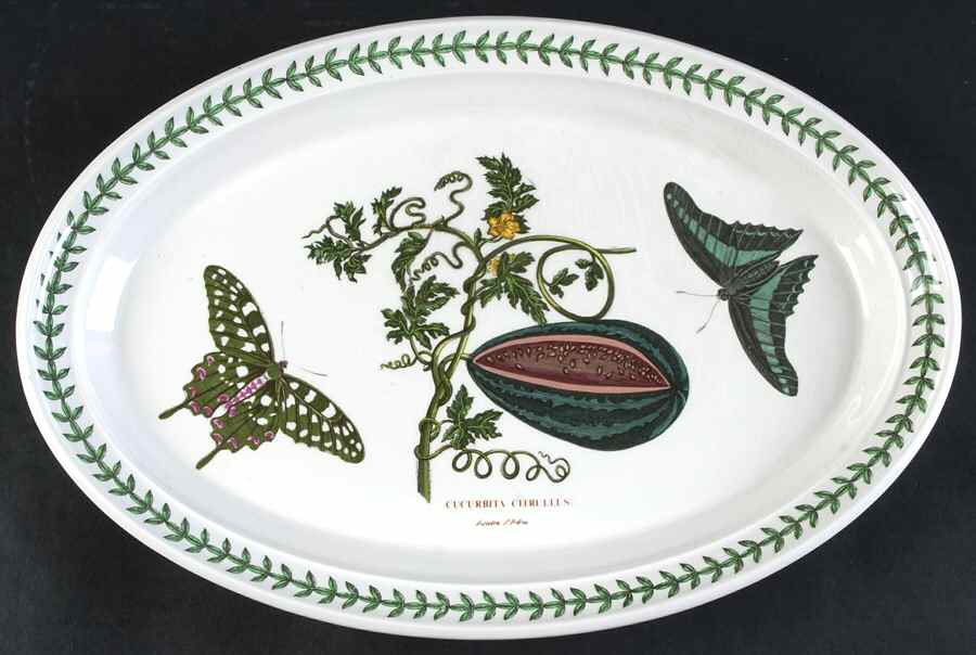 Botanic Garden 13" Oval Serving Platter by Portmeirion-1