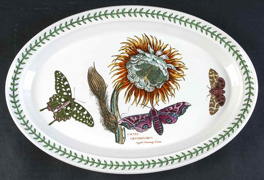 Botanic Garden 13" Oval Serving Platter by Portmeirion-1