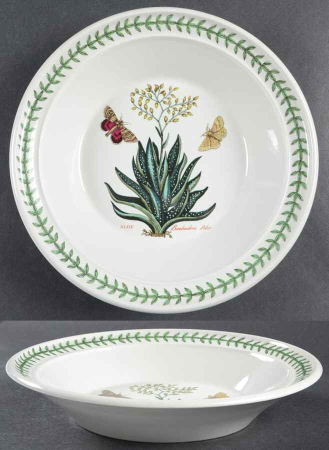 Botanic Garden Rim Soup Bowl by Portmeirion-1
