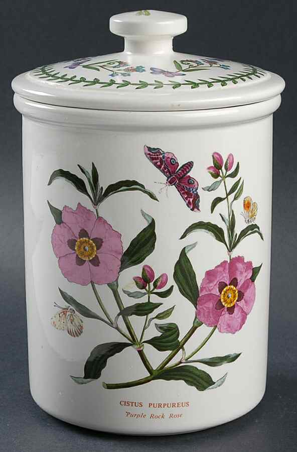 Botanic Garden 8" Storage Crock & Lid by Portmeirion-1