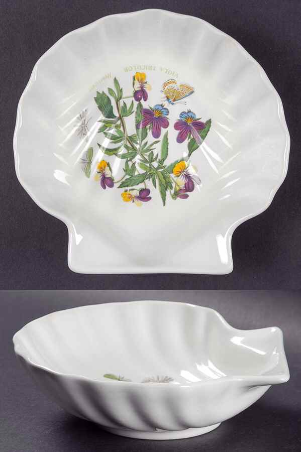 Botanic Garden Shell Shaped Dish by Portmeirion-1