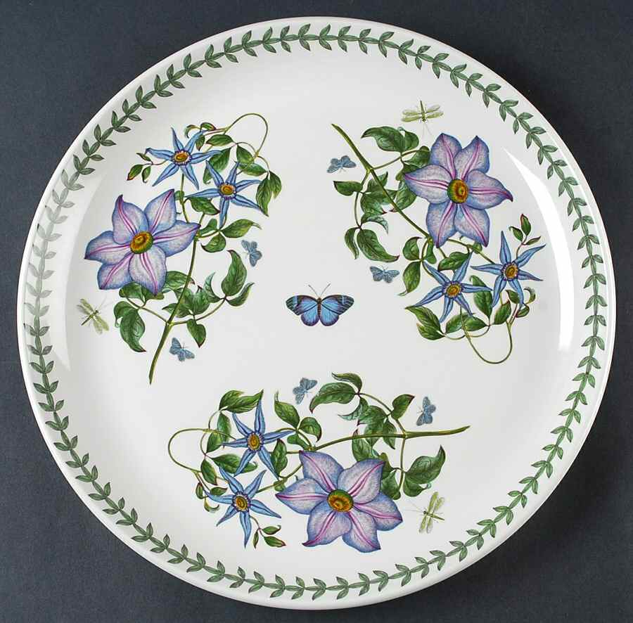 Botanic Garden 13" Round Presentation Platter by Portmeirion-1