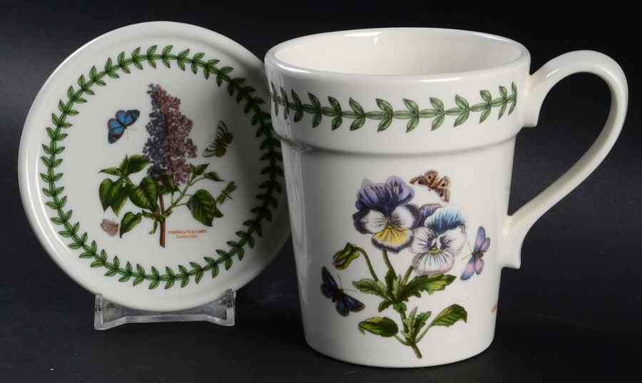 Botanic Garden Gardening Mug & Coaster Set by Portmeirion-1