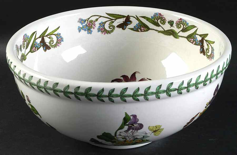 Botanic Garden 10" Large Salad Serving Bowl by Portmeirion-1