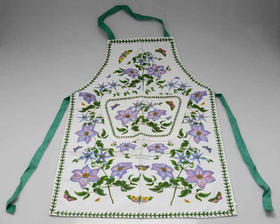 Botanic Garden 21" X 29" Cloth Kitchen Apron by Portmeirion-1