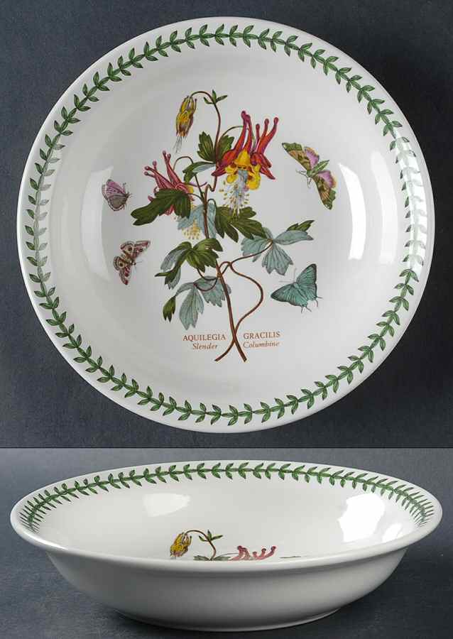 Botanic Garden 8" Individual Pasta Bowl by Portmeirion-1