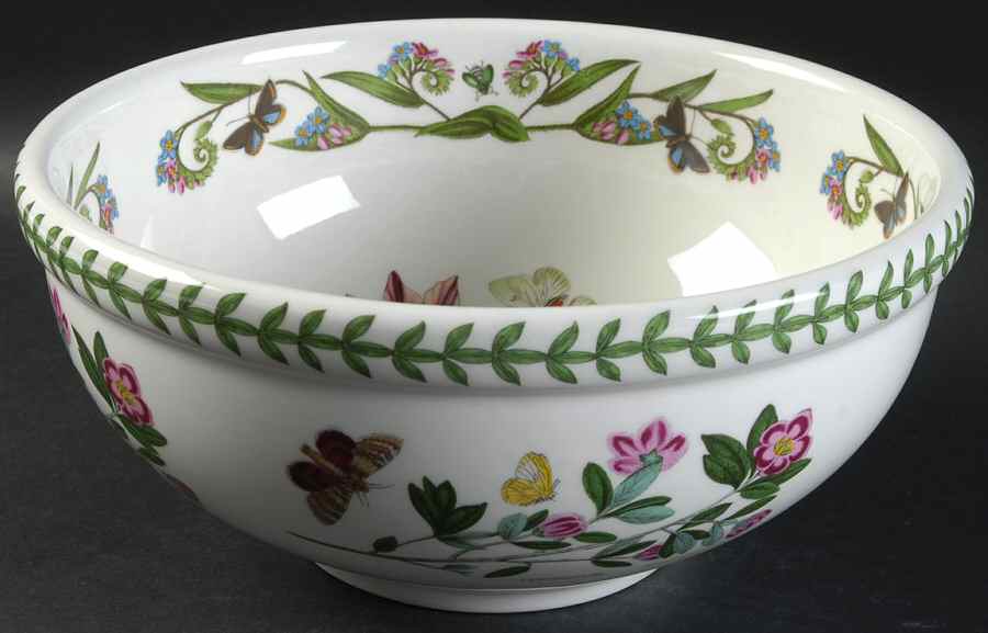 Botanic Garden 9" Salad Serving Bowl by Portmeirion-1