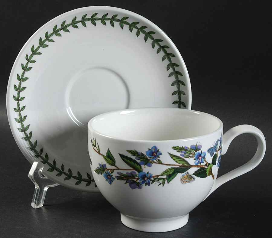Botanic Garden Traditional Breakfast Cup & Saucer Set by Portmeirion-1