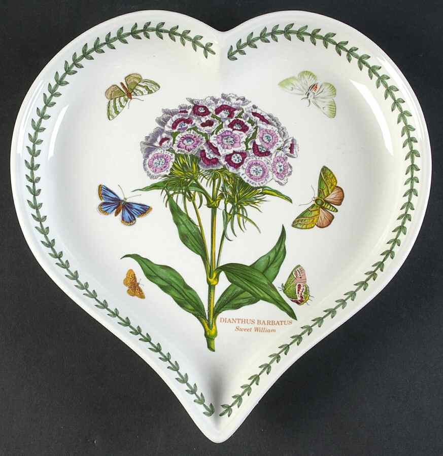 Botanic Garden Heart Shaped Dish by Portmeirion-1
