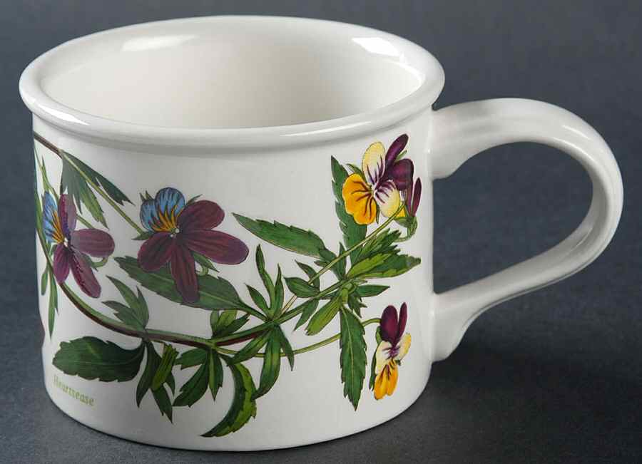 Botanic Garden Drum Flat Cup by Portmeirion-1