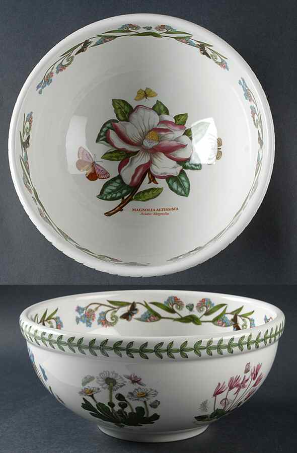 Botanic Garden 10" Large Salad Serving Bowl by Portmeirion-1