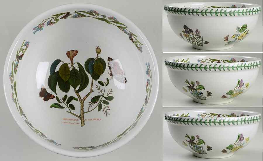 Botanic Garden 10" Large Salad Serving Bowl by Portmeirion-1