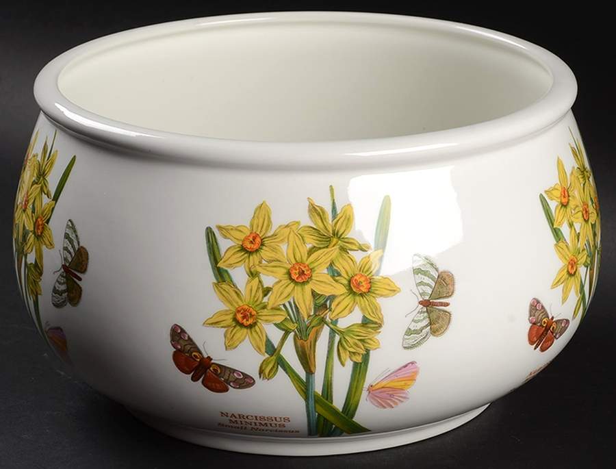 Botanic Garden 8" Round Romantic Vegetable/Salad by Portmeirion-1