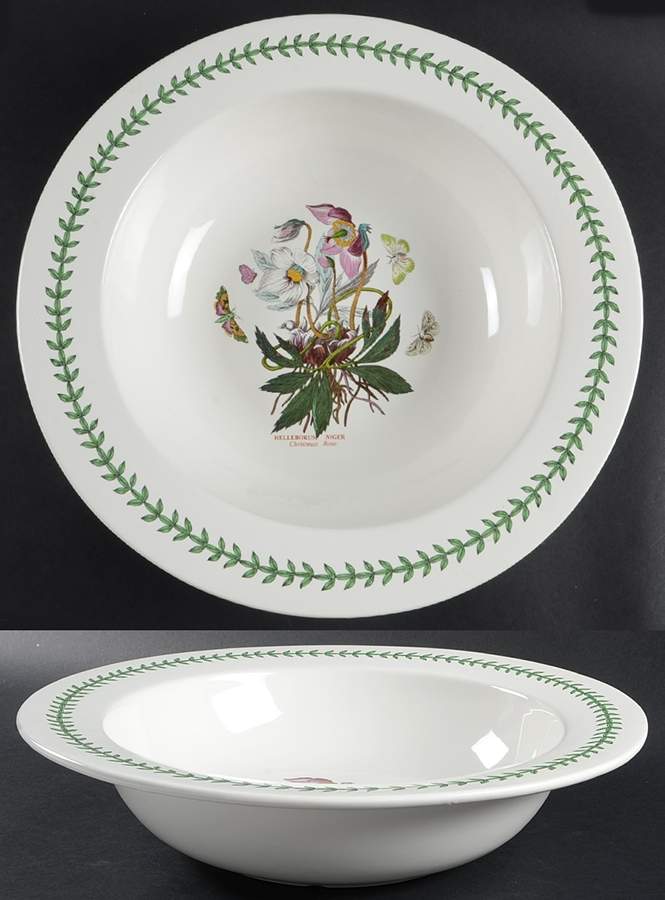 Botanic Garden 15" Large Salad Serving Bowl by Portmeirion-1