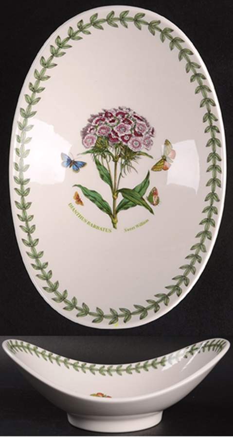 Botanic Garden 7" Oval All Purpose Bowl by Portmeirion-1