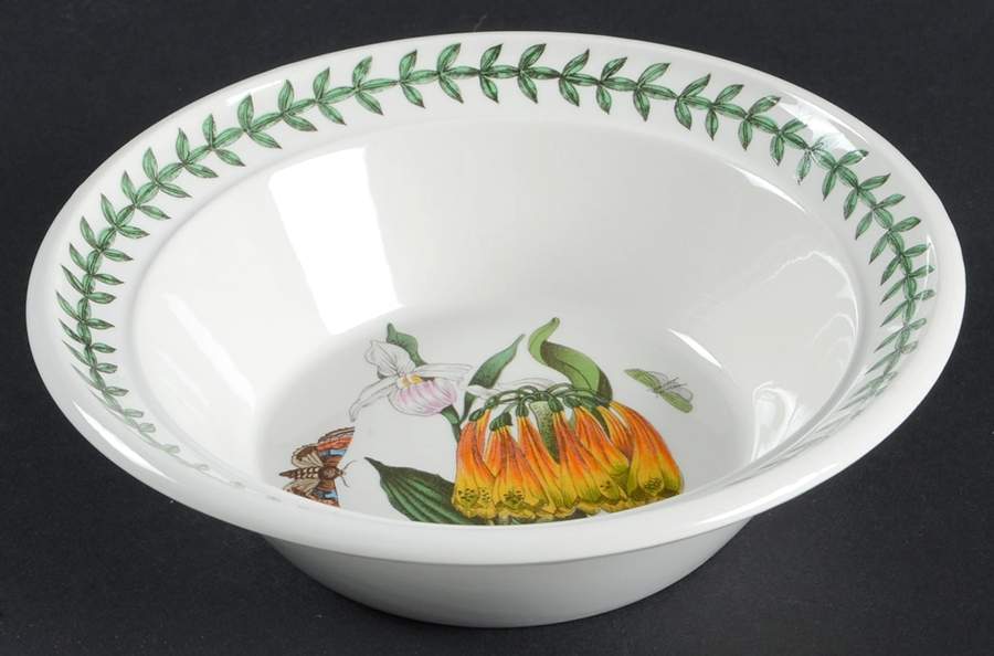 Botanic Garden Rim Cereal/Oatmeal Bowl by Portmeirion-1