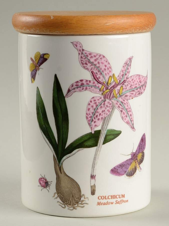 Botanic Garden 5" Storage Jar & Lid by Portmeirion-1