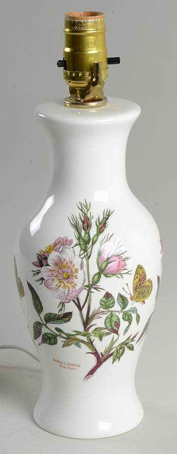 Botanic Garden 18" Electric Lamp No Shade by Portmeirion-1