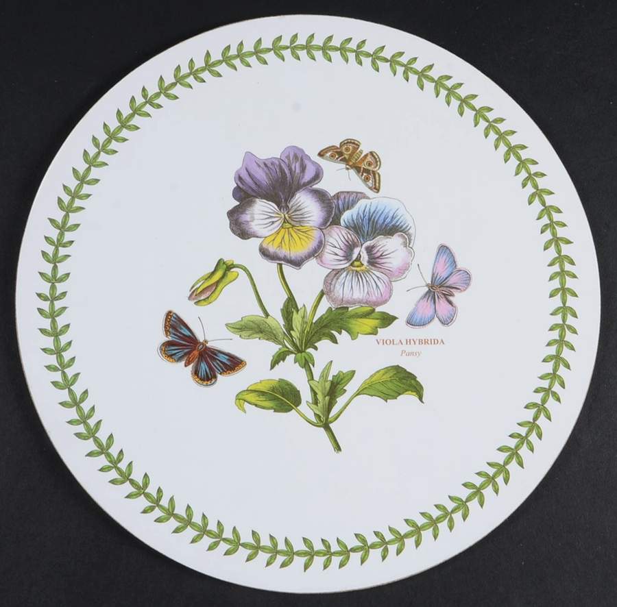 Botanic Garden Placemat-Corkboard/Round by Portmeirion-1
